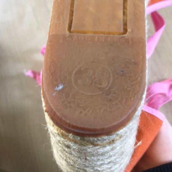 Anya Hindmarch Espadrille Wedges Size 8 - Picture 4 of 4